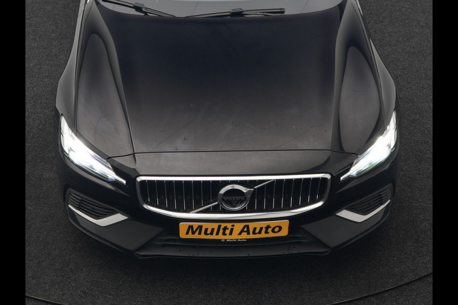 Volvo V60 2.0 T8 Recharge AWD Inscription 392pk Dealer O.H PHEV | Trekhaak Af Fabriek | Panodak | Head Up | Adaptive Cruise | 360 Camera | Bowers & Wilkins | Lederen Sporstoelen Memory & Ventilatie | Apple Carplay | Verwarmde Stoelen & Stuur | 19"L.M