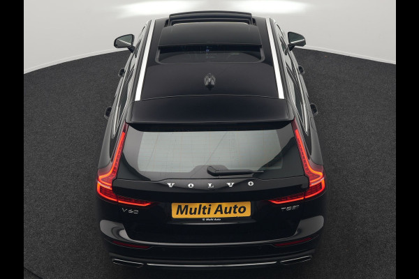 Volvo V60 2.0 T8 Recharge AWD Inscription 392pk Dealer O.H PHEV | Trekhaak Af Fabriek | Panodak | Head Up | Adaptive Cruise | 360 Camera | Bowers & Wilkins | Lederen Sporstoelen Memory & Ventilatie | Apple Carplay | Verwarmde Stoelen & Stuur | 19"L.M