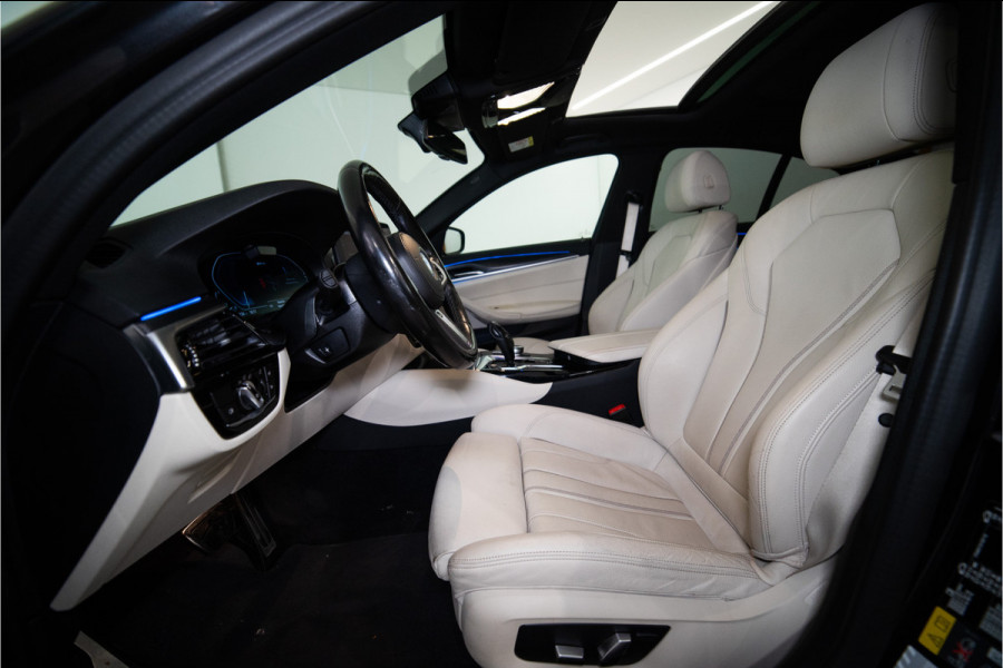 BMW 5 Serie 530e High Executive M-Sport 300PK | Laser | Pano | Leder | Sfeer | 12 MND Garantie