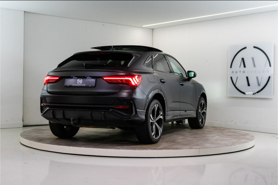 Audi Q3 Sportback 45 TFSI e Edition 245PK Matte Black | Pano | Sfeer | B&O | Memory | 12 MND Garantie