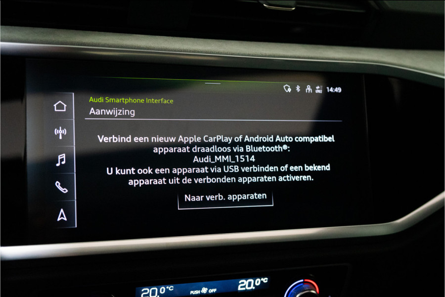 Audi Q3 Sportback 45 TFSI e Edition 245PK Matte Black | Pano | Sfeer | B&O | Memory | 12 MND Garantie