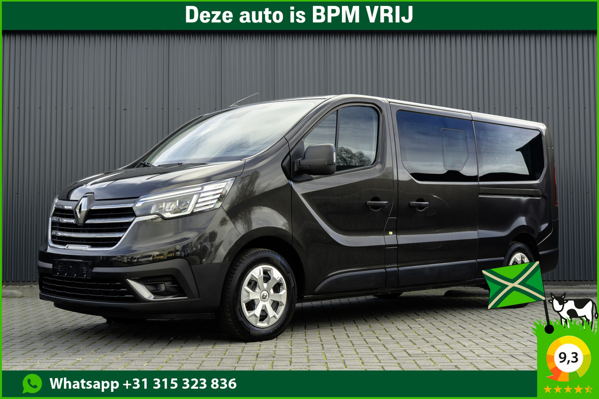 Renault Trafic dCi | L2H1 | 9-Zits| INCL BTW/BPM | LED | Camera | Navi | Cruise | Airco | Zijschuifdeur R+L | PDC | Euro 6