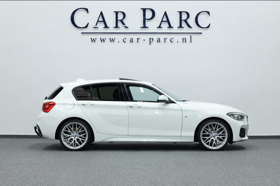 BMW 1-serie 120i M-Sport LED/M-PAKKET/SCHUIFDAK/LEER+S.VERWARMING/LMV/PDC/CRUISE/ECC/12 MND GARANTIE!