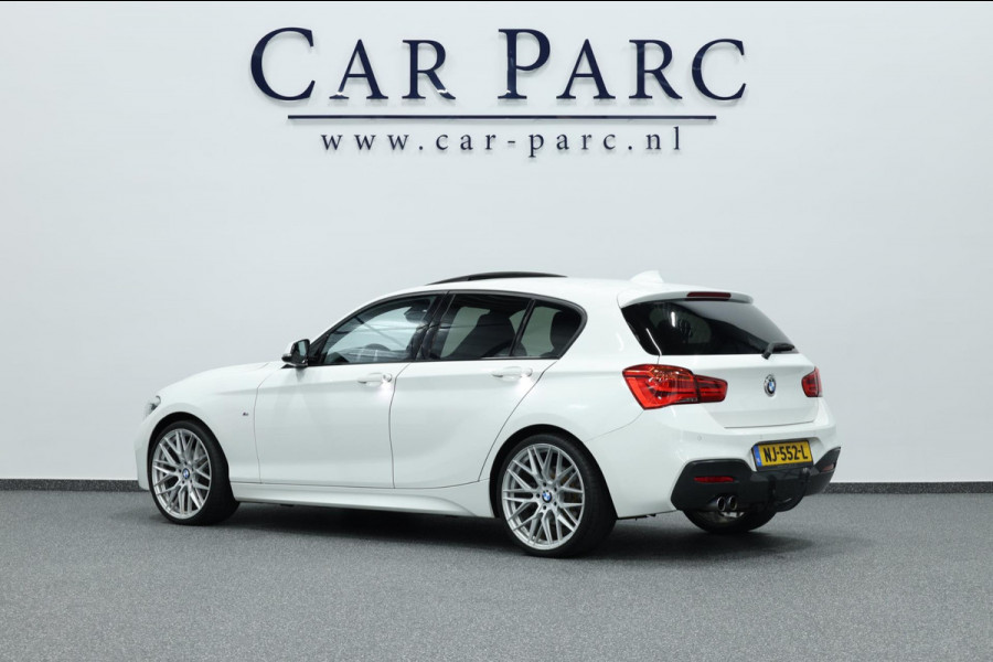 BMW 1-serie 120i M-Sport LED/M-PAKKET/SCHUIFDAK/LEER+S.VERWARMING/LMV/PDC/CRUISE/ECC/12 MND GARANTIE!