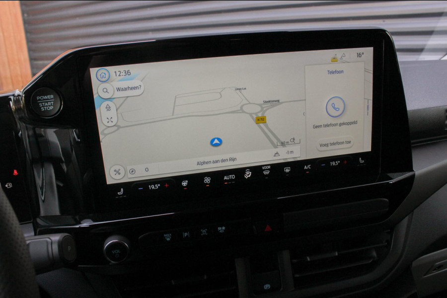 Ford Transit Custom 320 2.0 TDCI L2H1 MS-RT DC AWD DUBBEL CABINE BPM VRIJ / KUIPSTOELEN / DIRECT RIJDEN / NAVIGATIE / FULL BLACK