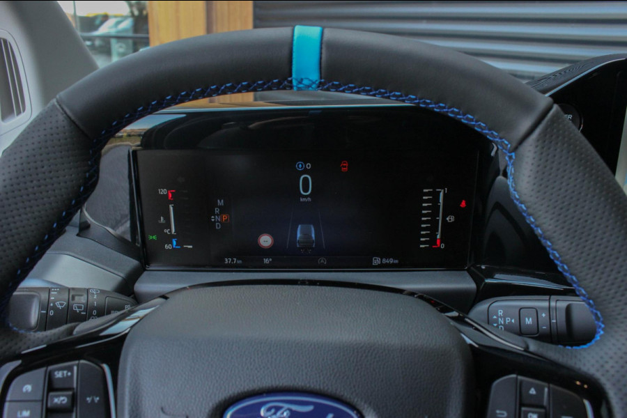 Ford Transit Custom 320 2.0 TDCI L2H1 MS-RT DC AWD DUBBEL CABINE BPM VRIJ / KUIPSTOELEN / DIRECT RIJDEN / NAVIGATIE / FULL BLACK