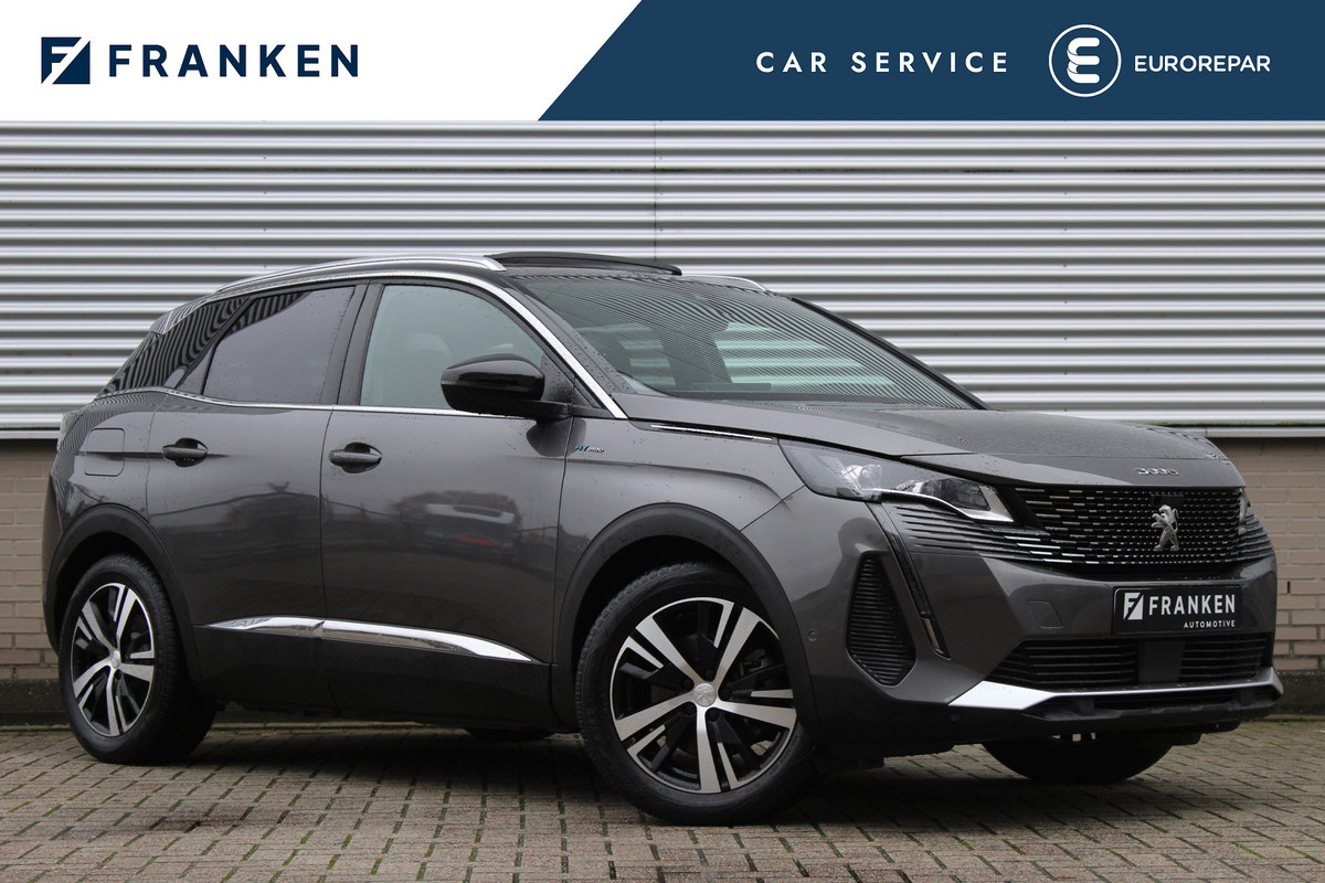 Peugeot 3008 1.6 HYbrid 225 GT | Nachtzicht | Panoramadak | Trekhaak | Navigatie | Camera | BLIS