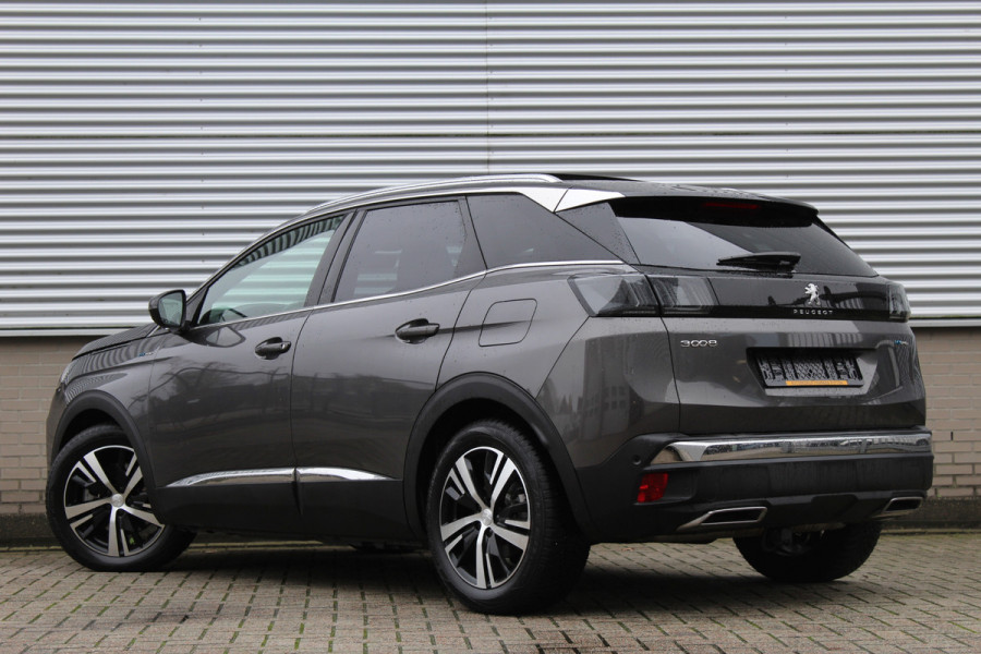 Peugeot 3008 1.6 HYbrid 225 GT | Nachtzicht | Panoramadak | Trekhaak | Navigatie | Camera | BLIS