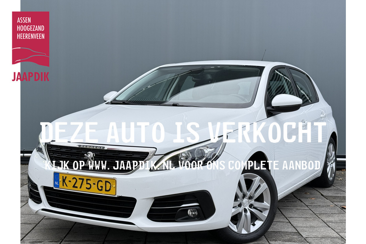 Peugeot 308 BWJ 2021 / 1.2 PT 111 PK Active Pack | TREKHAAK | VIRT COCKPIT | CLIMA | CARPLAY | NAVI | CRISE | DAB | LICHTMETAAL |