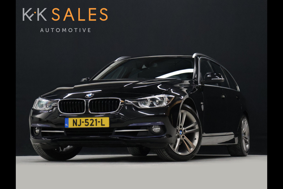 BMW 3 Serie Touring 318i M-Sport [GROOT NAVIGATIE, APPLE CARPLAY, PDC ACHTER, LED, TREKHAAK AFNEEMBAAR, CRUISE, CLIMATE, NIEUWSTAAT]