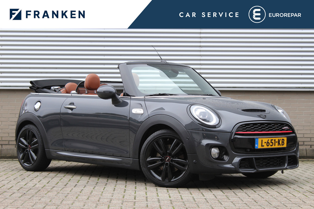 MINI Cabrio 2.0 Cooper S Chili | JCW | Leder | Harman Kardon | Navigatie | Camera
