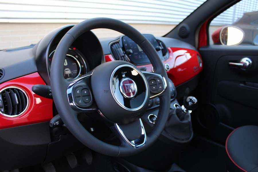 Fiat 500 1.0 Hybrid RED | Panoramadak | Special Edition | Navigatie | Cruise Control