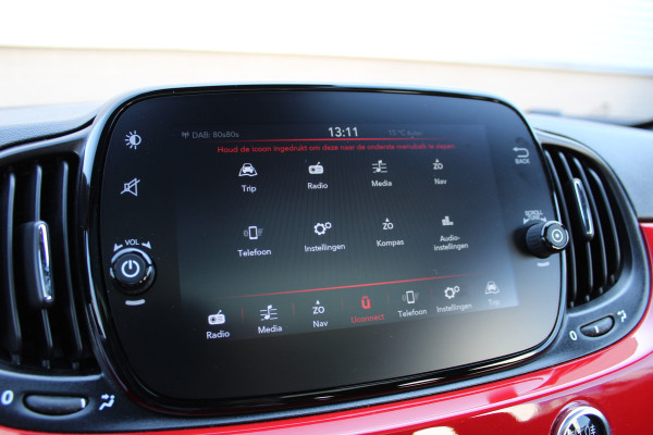 Fiat 500 1.0 Hybrid RED | Panoramadak | Special Edition | Navigatie | Cruise Control