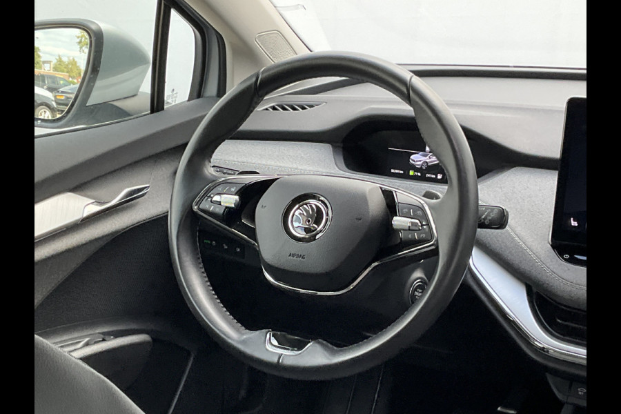 Škoda ENYAQ iV 80 Trekhaak Stoel/Stuurverw Carplay Warmtepomp Trekhaak 100% Elektrisch NL-Auto!