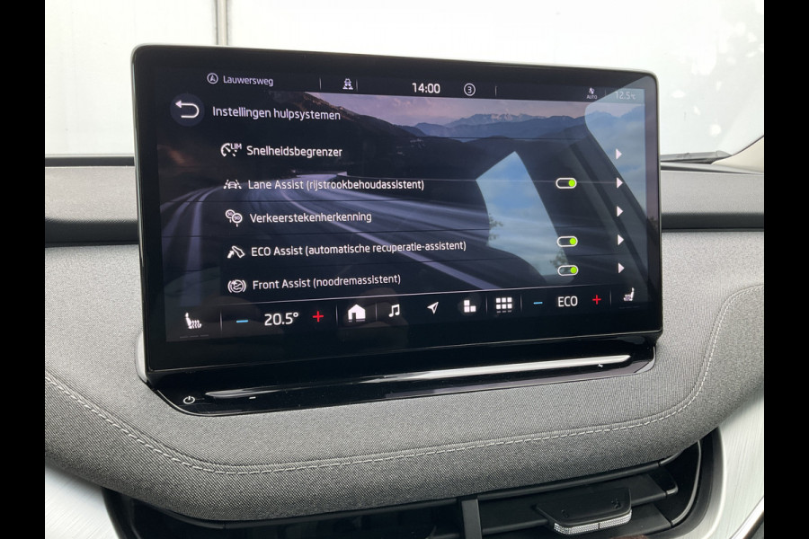 Škoda ENYAQ iV 80 Trekhaak Stoel/Stuurverw Carplay Warmtepomp Trekhaak 100% Elektrisch NL-Auto!