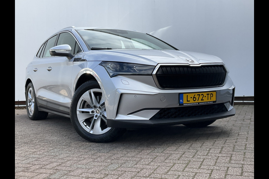 Škoda ENYAQ iV 80 Trekhaak Stoel/Stuurverw Carplay Warmtepomp Trekhaak 100% Elektrisch NL-Auto!