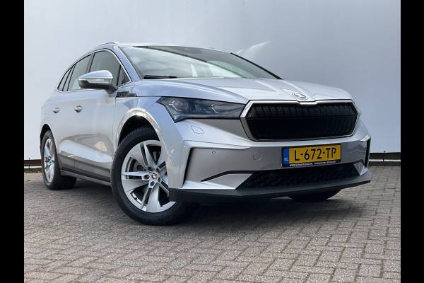 Škoda ENYAQ iV 80 Trekhaak Stoel/Stuurverw Carplay Warmtepomp Trekhaak 100% Elektrisch NL-Auto!