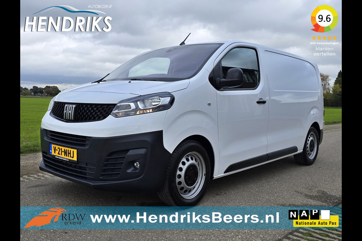 Fiat Scudo 2.0 MultiJet L2 H1 - 145 Pk - Euro 6 - Navi - Parkeer Camera - Apple Carplay.Android Auto