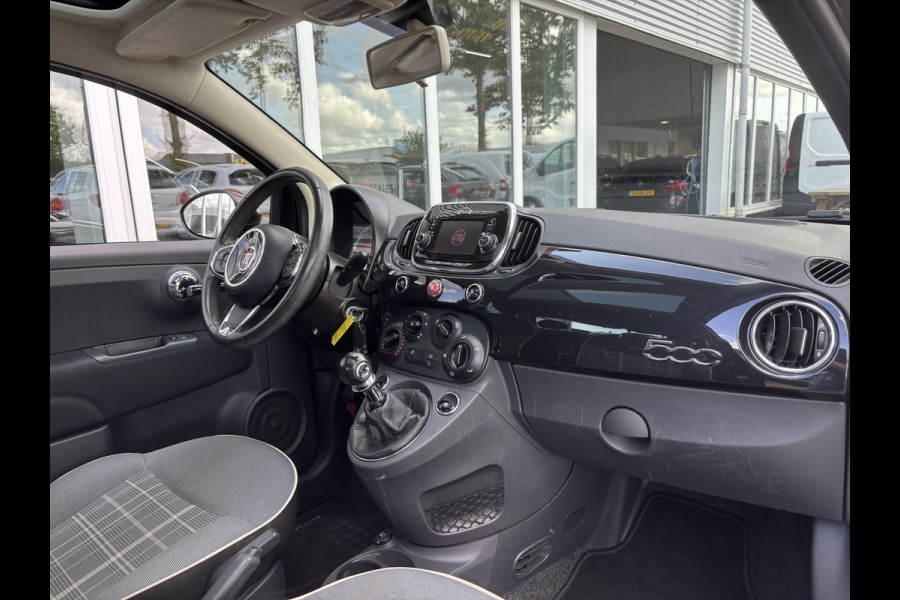 Fiat 500 1.2 Lounge | Pano | Airco | Bluetooth | Nieuwe Distributieriem!