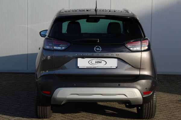 Opel Crossland 1.2-Turbo 110pk Ultimate Mooie en luxe hoogzitter met weinig km's ! Volautm. airco dual, cruise control, camera, comfortstoelen, metallic lak,  LM wielen, navigatie, telefoonvoorb., LED verlichting  etc.