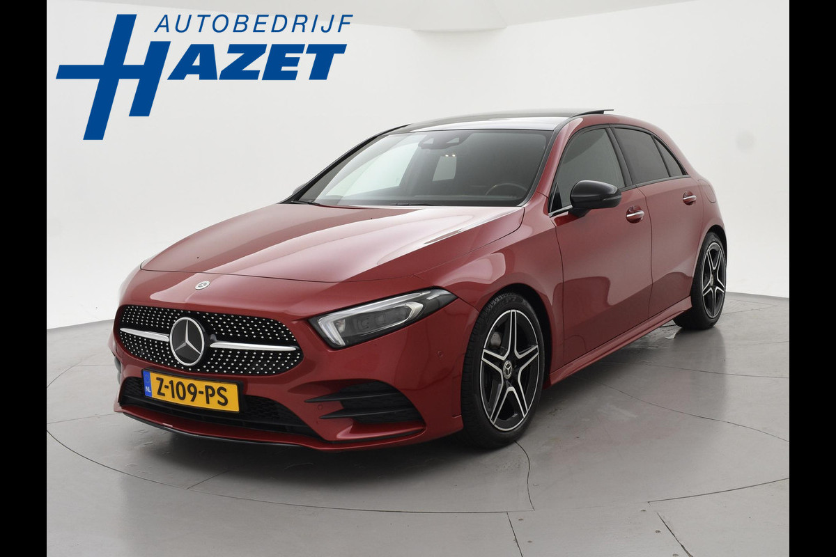 Mercedes-Benz A-Klasse 180 AUT. AMG SPORT + PANORAMA | SFEERVERLICHTING | CAMERA | ADAPTIVE CRUISE | CARPLAY