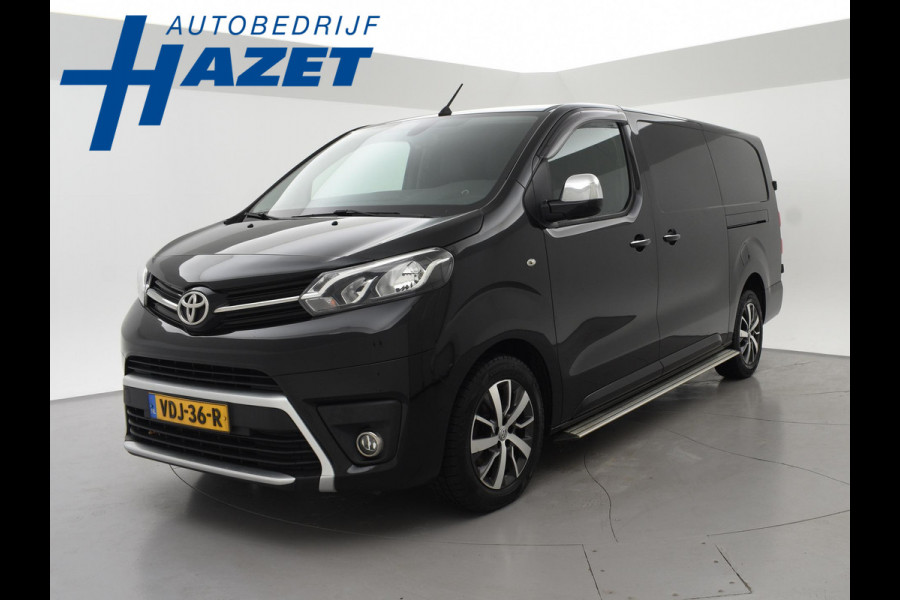 Toyota ProAce Worker 2.0 D-4D 180 PK AUT. BLACK PLATINUM + LEDER STOELVERW. | CAMERA | TREKHAAK| NAVIGATIE | TREEPLANKEN