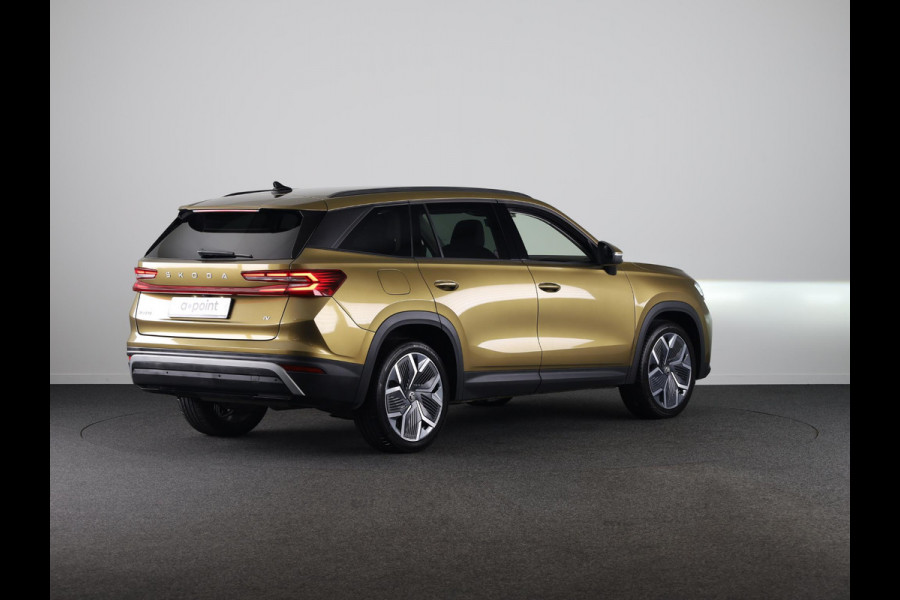 Škoda Kodiaq 1.5 TSI PHEV Business Edition 204 pk Automaat (DSG) | Verlengde garantie | Navigatie | Trekhaak (wegklapbaar) | Parkeersensoren | Achteruitrijcamera | Lederen bekleding | Stoelverwarming v/a |