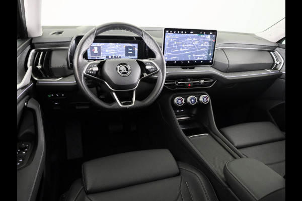 Škoda Kodiaq 1.5 TSI PHEV Business Edition 204 pk Automaat (DSG) | Verlengde garantie | Navigatie | Trekhaak (wegklapbaar) | Parkeersensoren | Achteruitrijcamera | Lederen bekleding | Stoelverwarming v/a |