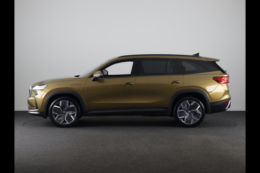 Škoda Kodiaq 1.5 TSI PHEV Business Edition 204 pk Automaat (DSG) | Verlengde garantie | Navigatie | Trekhaak (wegklapbaar) | Parkeersensoren | Achteruitrijcamera | Lederen bekleding | Stoelverwarming v/a |