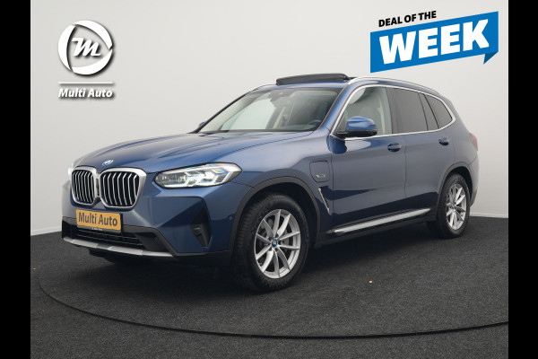 BMW X3 xDrive30e LCI FACELIFT MODEL Plug In Hybrid 293pk Dealer O.H PHEV | Trekhaak af Fabriek | Panodak | Laser LED | 360 Camera | Head Up | Lederen Sportstoelen Memory | Keyless | Apple Carplay |