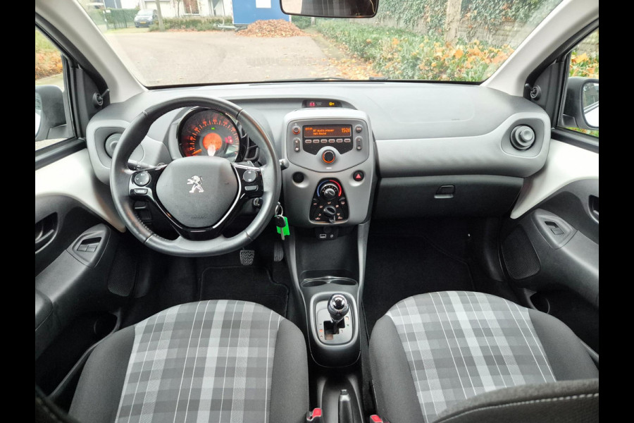 Peugeot 108 12mnd GARANTIE Automaat NL NAP Flippers Bluetooth USB AUX Sport Wit Dealeronderhouden APK tot 7-2027 1.0 e-VTi Active