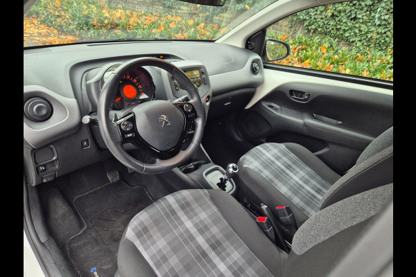 Peugeot 108 12mnd GARANTIE Automaat NL NAP Flippers Bluetooth USB AUX Sport Wit Dealeronderhouden APK tot 7-2027 1.0 e-VTi Active