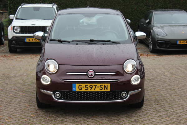 Fiat 500 1.2 Lounge / Panoramadak / Navigatie / Parkeerhulp achter / 15'' / Cruise Control / Xenon / Climate Control