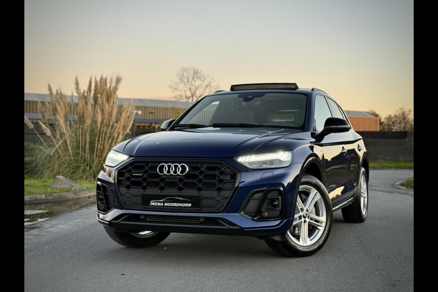 Audi Q5 55 TFSI e quattro S-Line Panoramadak|Camera 360°|B&O|Keyless|Sfeerverlichting|Matrix LED|