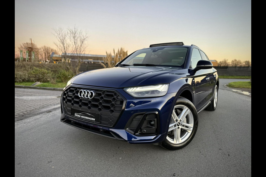 Audi Q5 55 TFSI e quattro S-Line Panoramadak|Camera 360°|B&O|Keyless|Sfeerverlichting|Matrix LED|
