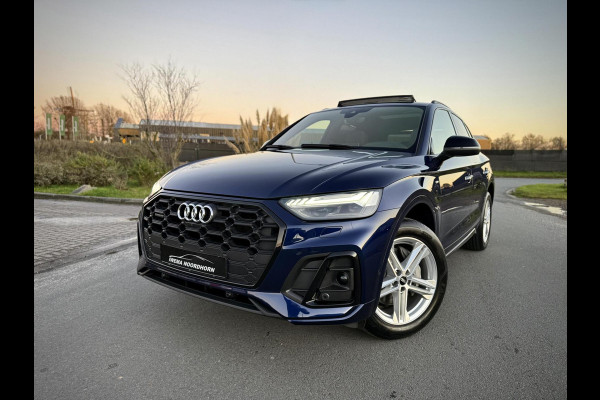 Audi Q5 55 TFSI e quattro S-Line Panoramadak|Camera 360°|B&O|Keyless|Sfeerverlichting|Matrix LED|