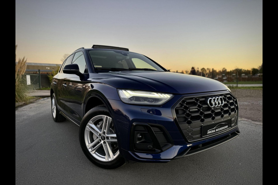 Audi Q5 55 TFSI e quattro S-Line Panoramadak|Camera 360°|B&O|Keyless|Sfeerverlichting|Matrix LED|