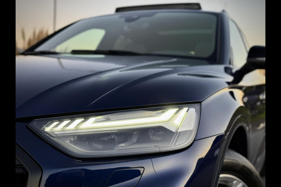 Audi Q5 55 TFSI e quattro S-Line Panoramadak|Camera 360°|B&O|Keyless|Sfeerverlichting|Matrix LED|