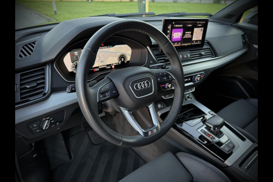 Audi Q5 55 TFSI e quattro S-Line Panoramadak|Camera 360°|B&O|Keyless|Sfeerverlichting|Matrix LED|