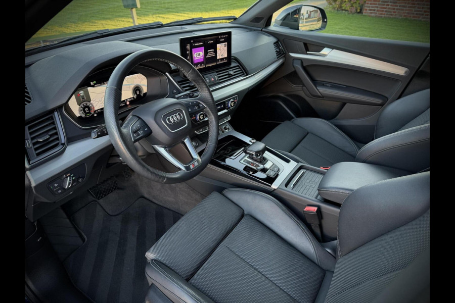 Audi Q5 55 TFSI e quattro S-Line Panoramadak|Camera 360°|B&O|Keyless|Sfeerverlichting|Matrix LED|