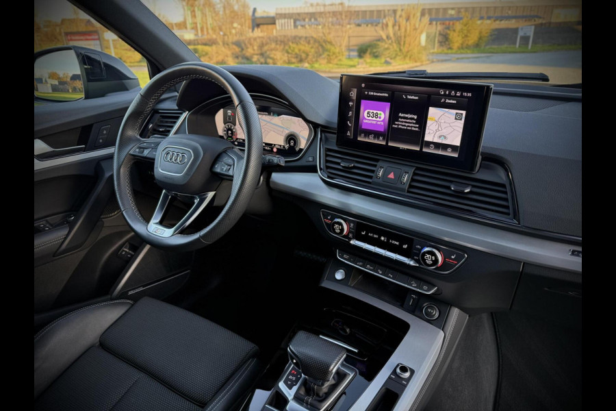 Audi Q5 55 TFSI e quattro S-Line Panoramadak|Camera 360°|B&O|Keyless|Sfeerverlichting|Matrix LED|