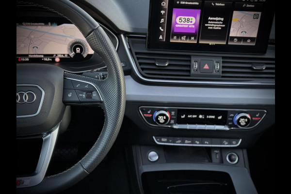 Audi Q5 55 TFSI e quattro S-Line Panoramadak|Camera 360°|B&O|Keyless|Sfeerverlichting|Matrix LED|