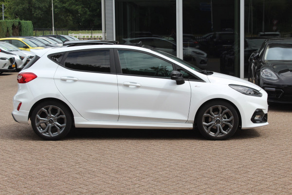 Ford Fiesta 1.0 EcoBoost ST-Line X / Panoramadak / Navigatie / Full LED / 17'' / Keyless / Stuur+stoelverwarming / Parkeerhulp achter / DAB / Cruise Control