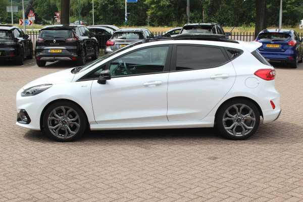 Ford Fiesta 1.0 EcoBoost ST-Line X / Panoramadak / Navigatie / Full LED / 17'' / Keyless / Stuur+stoelverwarming / Parkeerhulp achter / DAB / Cruise Control