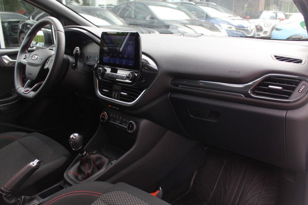 Ford Fiesta 1.0 EcoBoost ST-Line X / Panoramadak / Navigatie / Full LED / 17'' / Keyless / Stuur+stoelverwarming / Parkeerhulp achter / DAB / Cruise Control
