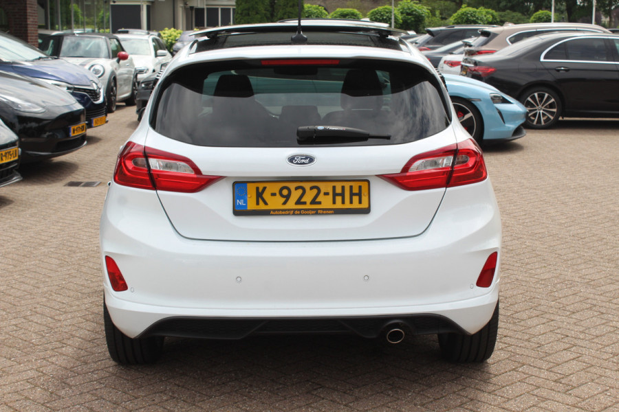 Ford Fiesta 1.0 EcoBoost ST-Line X / Panoramadak / Navigatie / Full LED / 17'' / Keyless / Stuur+stoelverwarming / Parkeerhulp achter / DAB / Cruise Control