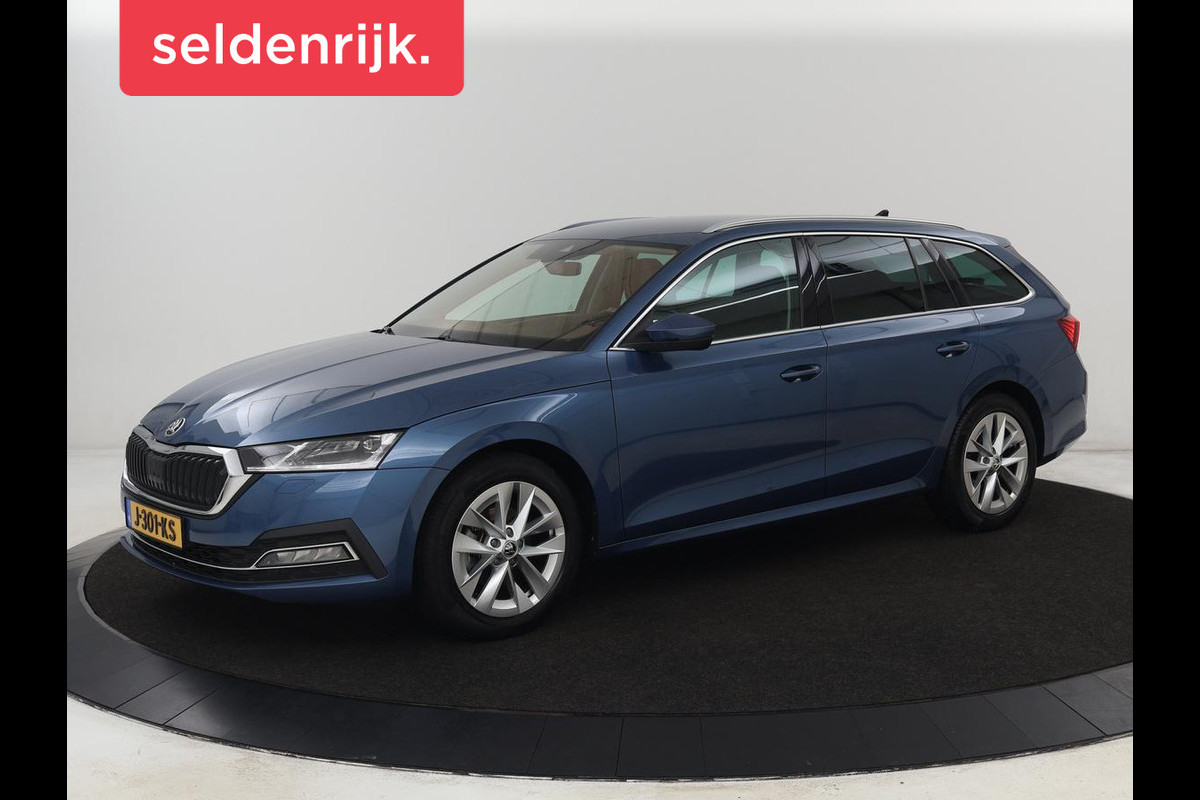 Škoda Octavia 1.5 TSI First Edition | Head-Up | Stoelverwarming | Adaptive cruise | Leder/Alcantara | Side Assist | Matrix LED | Keyless | Virtual Cockpit | Carplay | Navigatie | Park Assist