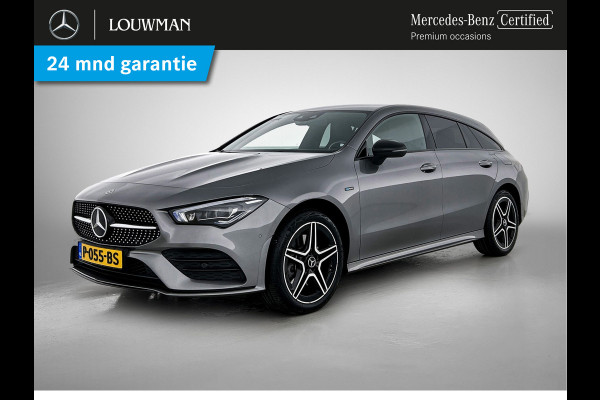 Mercedes-Benz CLA-Klasse Shooting Brake 250 e Business Solution AMG Limited 5 spaaks lichtmetalen velgen | MBUX wide screen | Navigatie | Parking support met camera achter | Inclusief 24 maanden MB Certified garantie voor Europa.