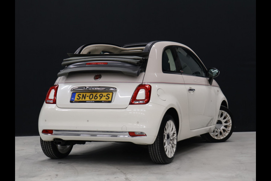 Fiat 500C 0.9 TwinAir Turbo Forever Young [60 JAAR EDITIE, VIRTUAL COCKPIT, PDC ACHTER, CRUISE CONTROL, BLUETOOTH TELEFOON, AUTOMATISCHE AIRCO, NAVIGATIE, NIEUWSTAAT]