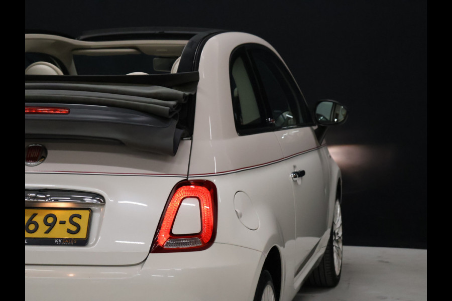 Fiat 500C 0.9 TwinAir Turbo Forever Young [60 JAAR EDITIE, VIRTUAL COCKPIT, PDC ACHTER, CRUISE CONTROL, BLUETOOTH TELEFOON, AUTOMATISCHE AIRCO, NAVIGATIE, NIEUWSTAAT]